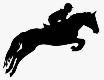 Horse Jumping Silhouette Png, Transparent Png, Transparent PNG