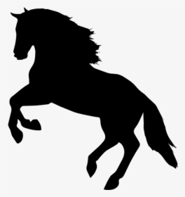Jumping Horse Silhouette, HD Png Download, Transparent PNG