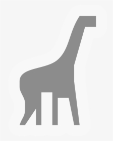 Transparent Giraffe Silhouette Png - Giraffe, Png Download, Transparent PNG