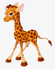 Cute Cartoon Giraffe Pictures - Cute Girl Giraffe Cartoon, HD Png Download, Transparent PNG