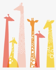 Modern Giraffe Art, HD Png Download, Transparent PNG