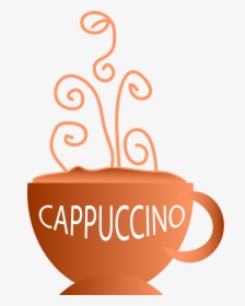 Coffee Clipart Cappuccino - Cappuccino Clip Art, HD Png Download, Transparent PNG