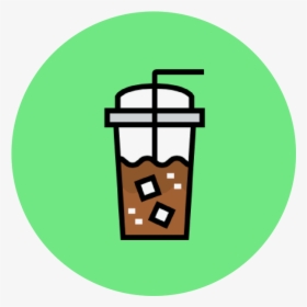 By Iced Coffee - Clip Art Iced Coffee Png, Transparent Png, Transparent PNG