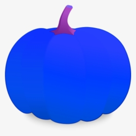 Blue Pumpkin Clipart - Colorful Pumpkin Clipart, HD Png Download, Transparent PNG