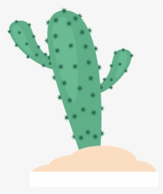 Arizona Vector Cactus - Flat Design Succulent, HD Png Download, Transparent PNG