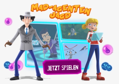Mad-agenten Jagd - Cartoon, HD Png Download, Transparent PNG