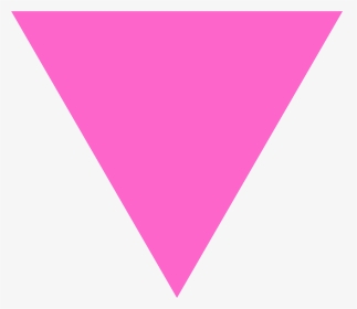 Hot Pink Triangle, HD Png Download, Transparent PNG