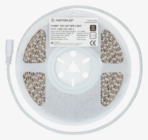 Cpo Custom Length 24v Flame™ Wet/submersible Led Tape - Circle, HD Png Download, Transparent PNG