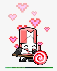 Castle Crashers Pink Knight, HD Png Download, Transparent PNG