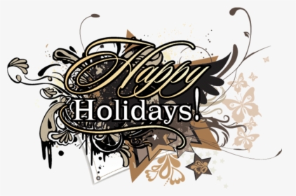 Transparent Happy Holidays Text Png, Png Download, Transparent PNG