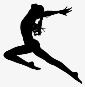 Gymnastics Silhouette, HD Png Download, Transparent PNG