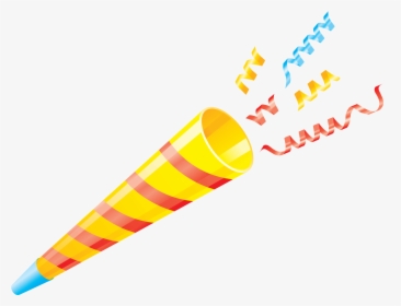 Transparent Party Background Png - Party Blower Png, Png Download, Transparent PNG