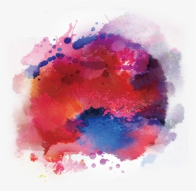 Paint Colourful Colours Watercolour Stained Stain Png - Party Poster Background Png, Transparent Png, Transparent PNG