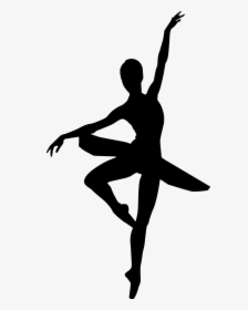 Silhouette, Ballet, Dancing, Jumping, Fitness, Sports, - Ballett Silhouette, HD Png Download, Transparent PNG