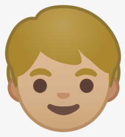 Child Medium Light Skin Tone Icon - Niño Emoji Png, Transparent Png, Transparent PNG