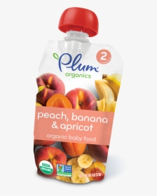 Plum Organics Baby Food Stage 2, HD Png Download, Transparent PNG