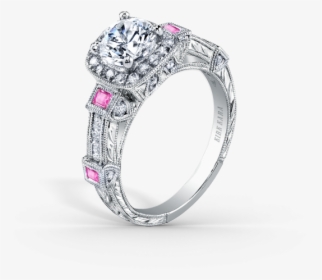 Carmella 18k White Gold Engagement Ring D - 2008 Engagement Ring Style, HD Png Download, Transparent PNG