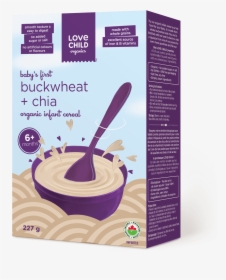 Buckwheat Chia - Love Child Organics Cereal, HD Png Download, Transparent PNG
