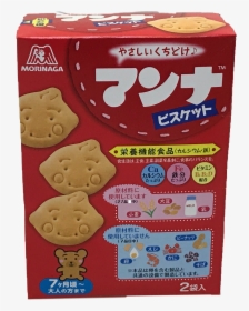 Manna Baby Biscuit 85g   Title Manna Baby Biscuit 85g - Japan Morinaga Manna Biscuit, HD Png Download, Transparent PNG