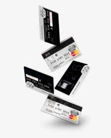 N26 Credit Card Falling Cards Ret - N26 Card Transparent Back, HD Png Download, Transparent PNG
