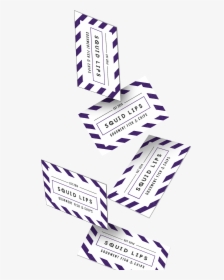 Falling Business Cards - Label, HD Png Download, Transparent PNG