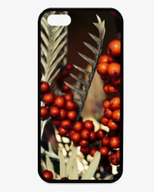 Holly Berries 715 Rubber Case For Iphone 5/5s - Mobile Phone Case, HD Png Download, Transparent PNG