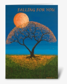 Falling For You Greeting Card - Falling For You, HD Png Download, Transparent PNG