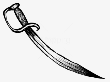 Drawing Line Sword - Transparent Background 2 Swords Logo, HD Png Download, Transparent PNG