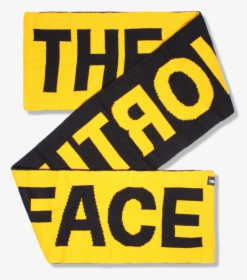 The North Face Logo Scarf Tnf Black - North Face Logo, HD Png Download, Transparent PNG