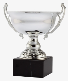 Silver Bowl Trophy - Golf Trophy Large Black Base, HD Png Download, Transparent PNG