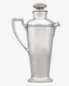 Sterling Silver Cocktail Shaker By Cartier - Jug, HD Png Download, Transparent PNG