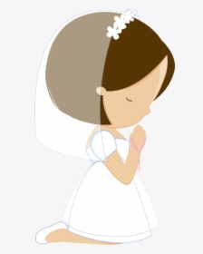 First Holy Communion Girl Clipart, HD Png Download, Transparent PNG