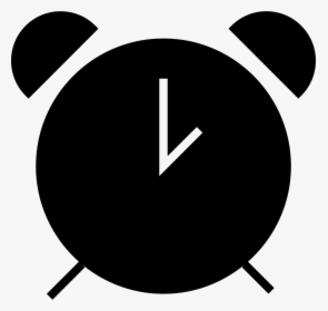 Old Alarm Clock - Reloj Despertador Png Icon Blanco, Transparent Png, Transparent PNG