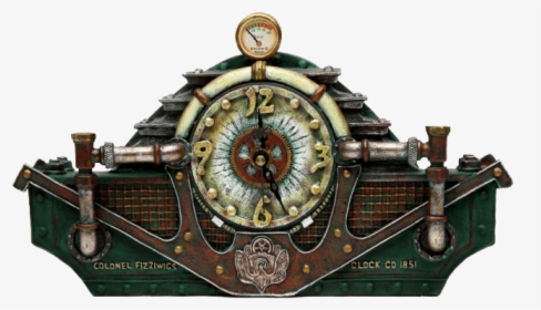 Steampunk Table Clock, HD Png Download, Transparent PNG