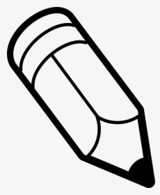 Pencil Of Gross Size Outline - Outline Images Of Pencil, HD Png Download, Transparent PNG