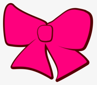 Hair Ribbon, Girl, Fashion, Pink - Pink Bow Clipart, HD Png Download, Transparent PNG