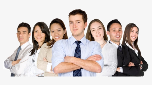 Young People Group Png Hd - Group Of Professionals Png, Transparent Png, Transparent PNG
