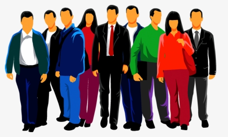 Transparent People Group Png - People Group Vector Transparent, Png Download, Transparent PNG