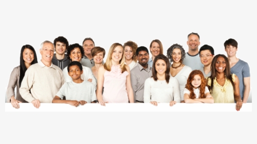 People Group Diverse , Png Download - People Of Different Ages And Races, Transparent Png, Transparent PNG
