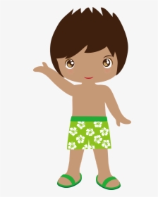 People Clipart Summer - Hawaii Boy Clip Art, HD Png Download, Transparent PNG