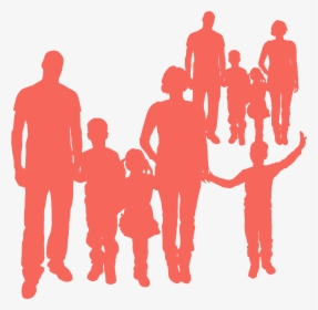 Family Silhouette, HD Png Download, Transparent PNG