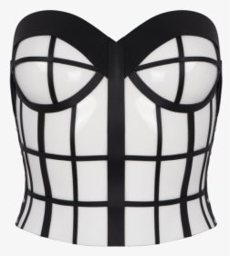 Marinahoermanseder, Corset, Leather, Ss19 - Swimsuit Top, HD Png Download, Transparent PNG