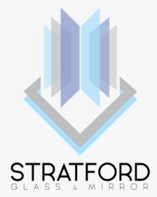 Stratford Glass Logo - Glass And Mirror Logos, HD Png Download, Transparent PNG