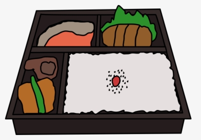 Bento Lunchbox - Japanese Lunch Clipart, HD Png Download, Transparent PNG