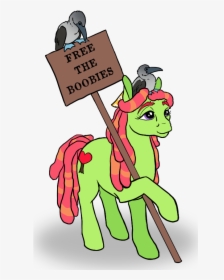 Quoting Mungo, Bird, Booby, Earth Pony, Pony, Protest, - Cartoon, HD Png Download, Transparent PNG