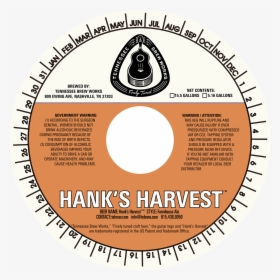 Tbw-hanks Harvest Keg Collar 2016 Craftbeerdotcom1 - Tennessee Brew Works, HD Png Download, Transparent PNG