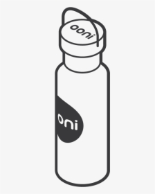 Klean Kanteen Ooni Stainless Steel Water Bottle Thumbnail - Drawing Of Steel Bottle, HD Png Download, Transparent PNG
