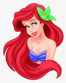 Ariel Png - Ariel Little Mermaid Face, Transparent Png, Transparent PNG