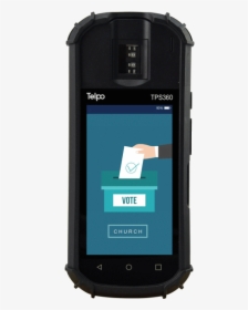 Handheld Fingerprint Pos - Smartphone, HD Png Download, Transparent PNG
