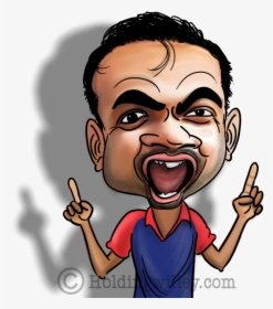 Amit Mishra India Cricket Ipl - Cartoon, HD Png Download, Transparent PNG